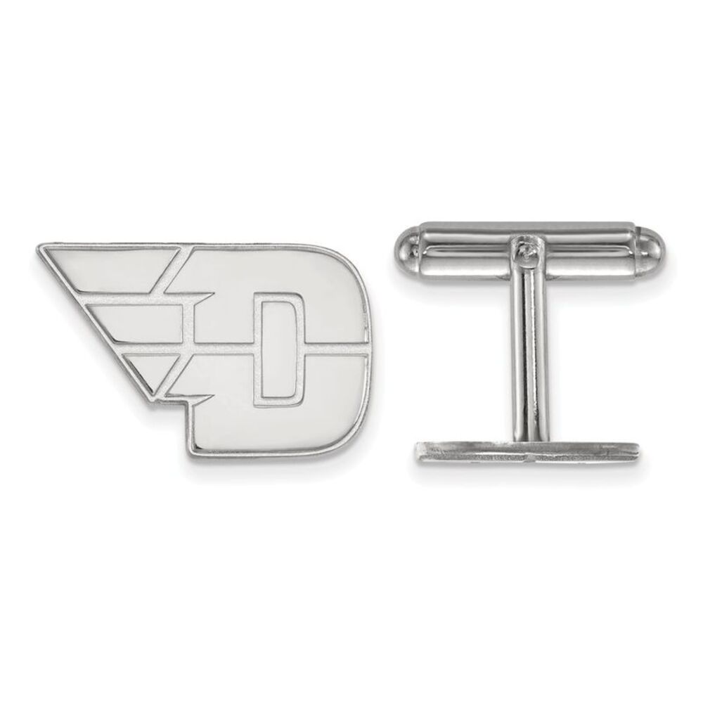 Sterling Silver University of Dayton Cuff Links